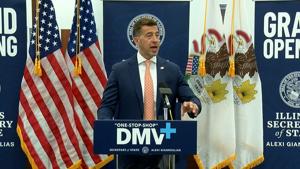 IL Secretary of State candidate talks issues, Giannoulias yet to announce