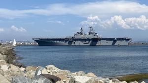 Large naval presence in Caribbean ahead of Ford arrival