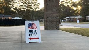 Poll site gun ban proposal draws pushback
