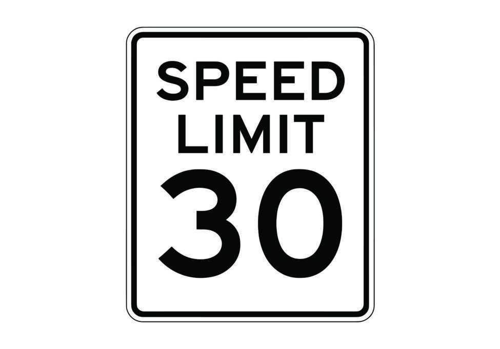 30 MPH Speed Limit 30 MPH Speed Limit