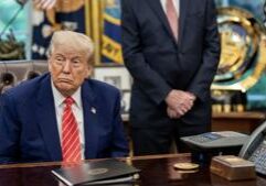 Trump goes on attack over digital services taxes, threatens tariffs Trump goes on attack over digital services taxes, threatens tariffs