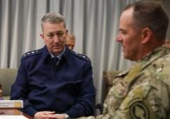 U.S., NATO military officials discuss Ukraine security guarantees