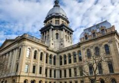 Springfield strains for balanced budget; Illinois revenue forecast shifts down