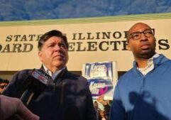 Pritzker, Benton’s GOP challenger weigh in calls for resignation
