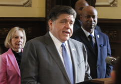 Pritzker touts state spending to cover federal cuts in passed budget