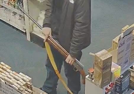 Beecher Police released images of the suspect-photo courtesy the Beecher Police Department.